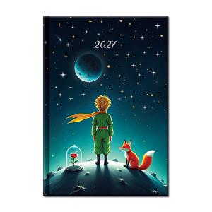 Umelecký týždenný diár s motívom rozprávky ART MALÝ PRINC 2027
