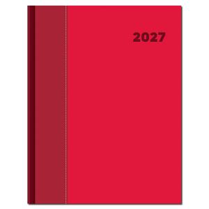 Týždenný manažérsky diár DOLCETTO červeno červený 2027