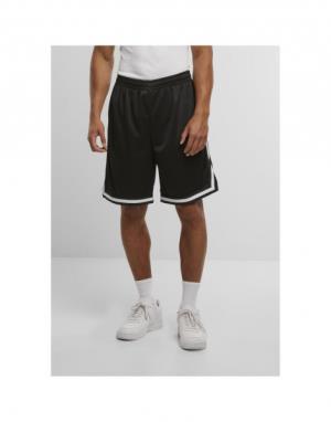 Dvojfarebné sieťované šortky, 181 Black/Black/White