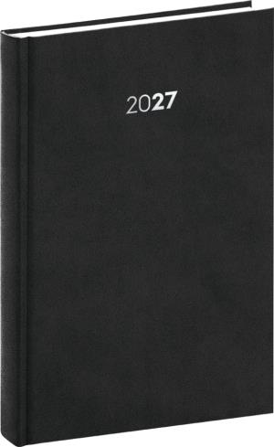 Plánovací denný diár Balakon 2027 čierny 