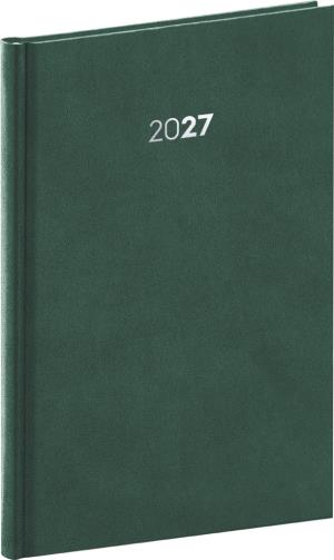 Plánovací Týždenný diár Balakon 2027 zelený