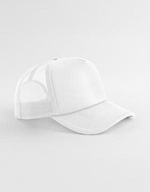 5-panelová šiltovka trucker  s penovou prednou časťou, 000 White