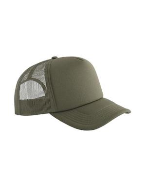 5-panelová šiltovka trucker  s penovou prednou časťou, 530 Olive Green