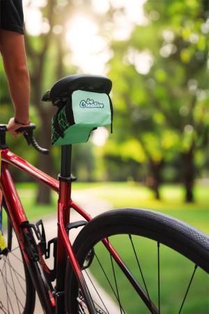 Taška na sedlo kolesa na zákazku SuboBike Seat, čierna