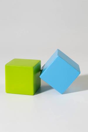 Antistresová loptička Cubix, svetlomodrá