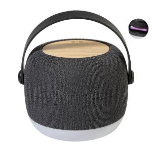 Bezdrôtový nabíjací reproduktor Luzfi, popolavá