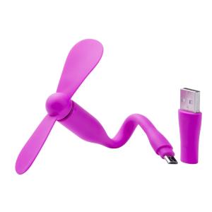 USB ventilátor na mobil Levant, purpurová (2)