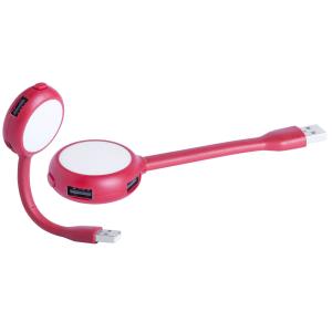 Usb hub Ticaro, Červená