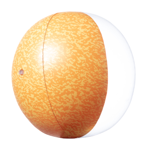 plážová lopta (ø28 cm), pomaranč Darmon, Vzor A (3)