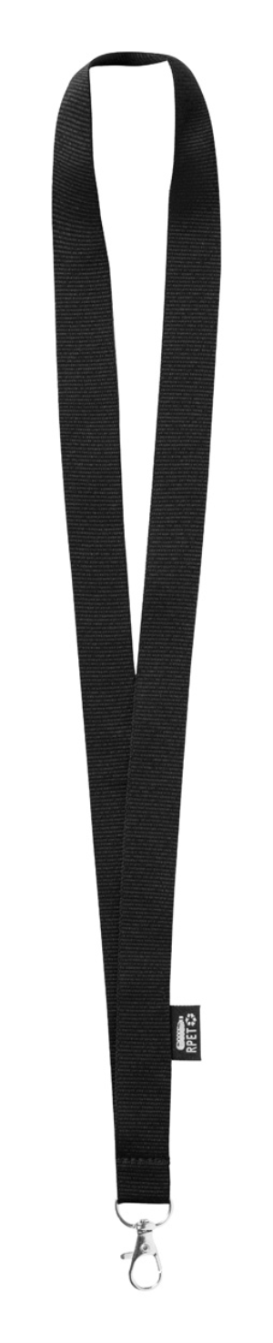 lanyard Loriet, čierna