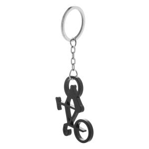 Prívesok na kľúče Ciclex, čierna (2)