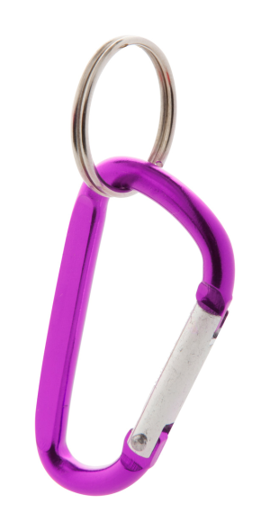 Kľúčenka s karabínkou Zoko, purpurová