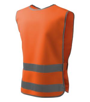Bezpečnostná vesta Classic Safety Vest 910, 98 Reflexná Oranžová (4)
