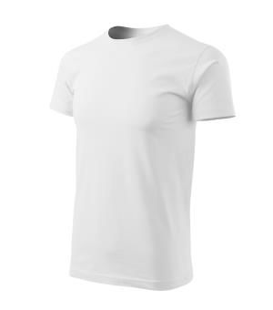 Unisex tričko nebrandované Heavy New Free F37, Biela (00)