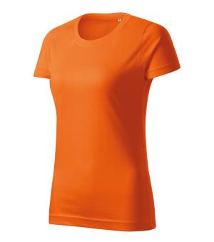 Dámske tričko Basic Free F34, 11 Oranžová