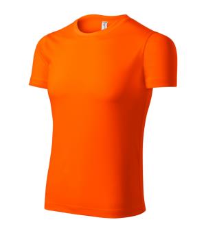 Lacné športové tričko Pixel P81, 91 Neónová Oranžová