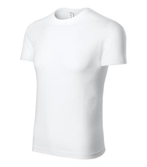Tričko unisex lacné Peak P74, Biela (00)