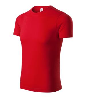 Tričko unisex lacné Peak P74, 07 Červená