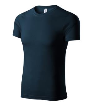 Tričko unisex Paint P73, 02 Tmavomodrá