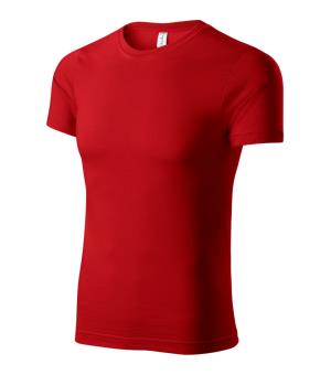 Tričko unisex Paint P73, 07 Červená