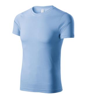 Tričko unisex Paint P73, 15 Nebeská Modrá