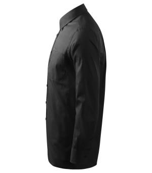 Pánska košeľa Style LS 209, 01 Čierna (5)