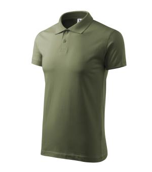 Pánska polokošeľa Single J 202, 09 Khaki