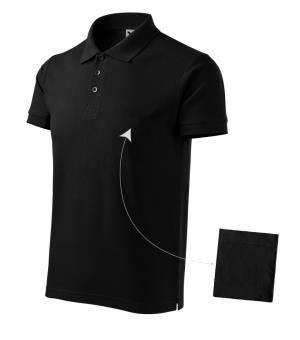 Pánska polokošeľa Cotton 212, 01 Čierna