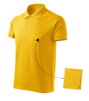 Pánska polokošeľa Cotton 212, 04 Žltá