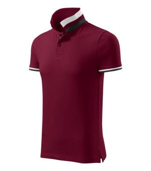 Pánska polokošeľa Collar Up 256, 86 Garnet