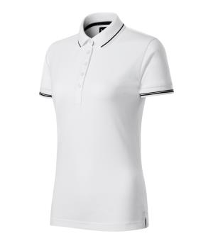 Dámska polokošeľa Perfection Plain 253, Biela (00)
