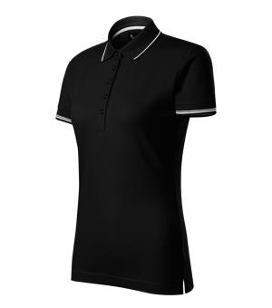 Dámska polokošeľa Perfection Plain 253, 01 Čierna