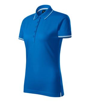 Dámska polokošeľa Perfection Plain 253, 70 Snorkel Blue