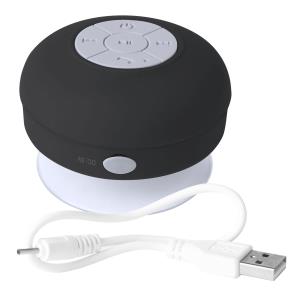 Vodotesný bluetooth reproduktor Abyss, čierna