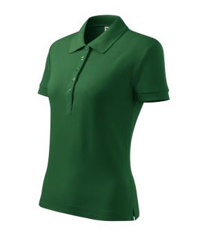 Dámska polokošeľa Cotton Heavy 216, 06 Fľaškovozelená