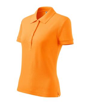 Dámska polokošeľa Cotton Heavy 216, A2 Mandarínková Oranžová