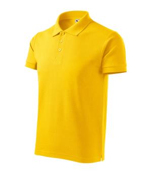 Pánska polokošeľa Cotton Heavy 215, 04 Žltá
