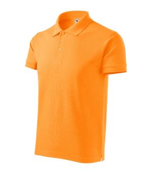 Pánska polokošeľa Cotton Heavy 215, A2 Mandarínková Oranžová