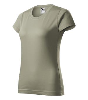 Dámske tričko krátky rukáv Basic 134, 28 Svetlá Khaki
