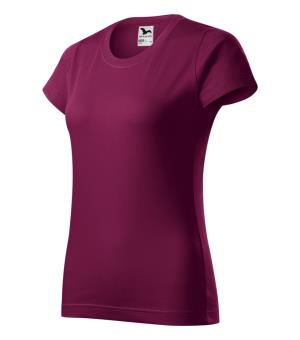 Dámske tričko krátky rukáv Basic 134, 43 Fuchsiová