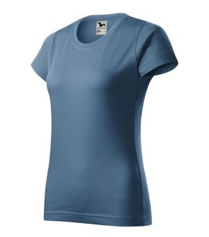 Dámske tričko krátky rukáv Basic 134, 60 Denim