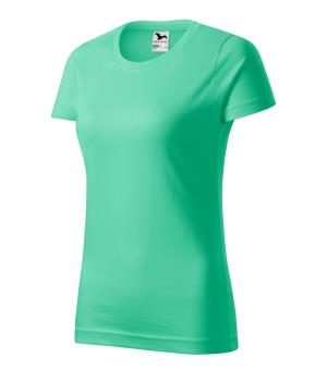 Dámske tričko krátky rukáv Basic 134, 95 Mätová