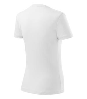 Dámske bavlnené tričko Classic New 133, 00 Biela (4)