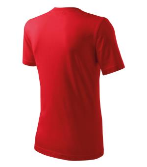 Pánske bavlnené tričko Classic New 132, 07 Červená (4)