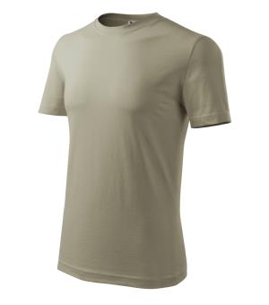 Pánske bavlnené tričko Classic New 132, 28 Svetlá Khaki