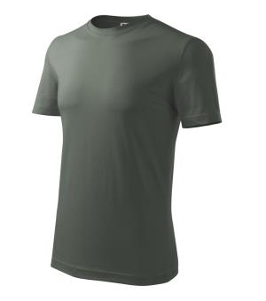 Pánske bavlnené tričko Classic New 132, 67 Tmavá Bridlica