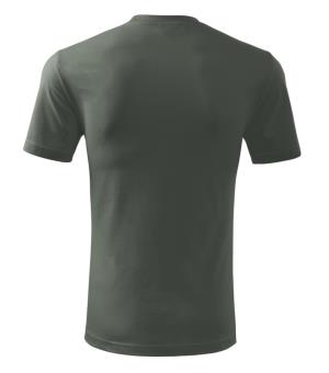Pánske bavlnené tričko Classic New 132, 67 Tmavá Bridlica (3)