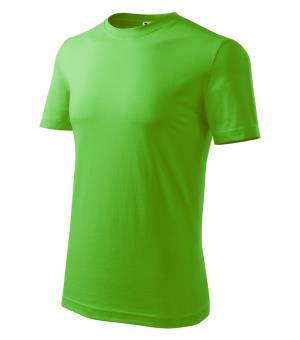 Pánske bavlnené tričko Classic New 132, 92 Jablkovo Zelená