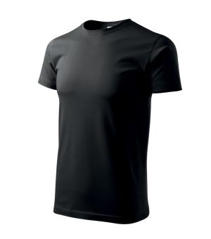 Pánske tričko Basic 129, 01 Čierna
