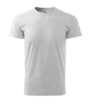 Pánske tričko Basic 129, 03 Svetlosivý Melír (2)